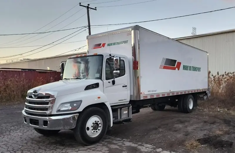 Mark VII Transport truck on a delivery